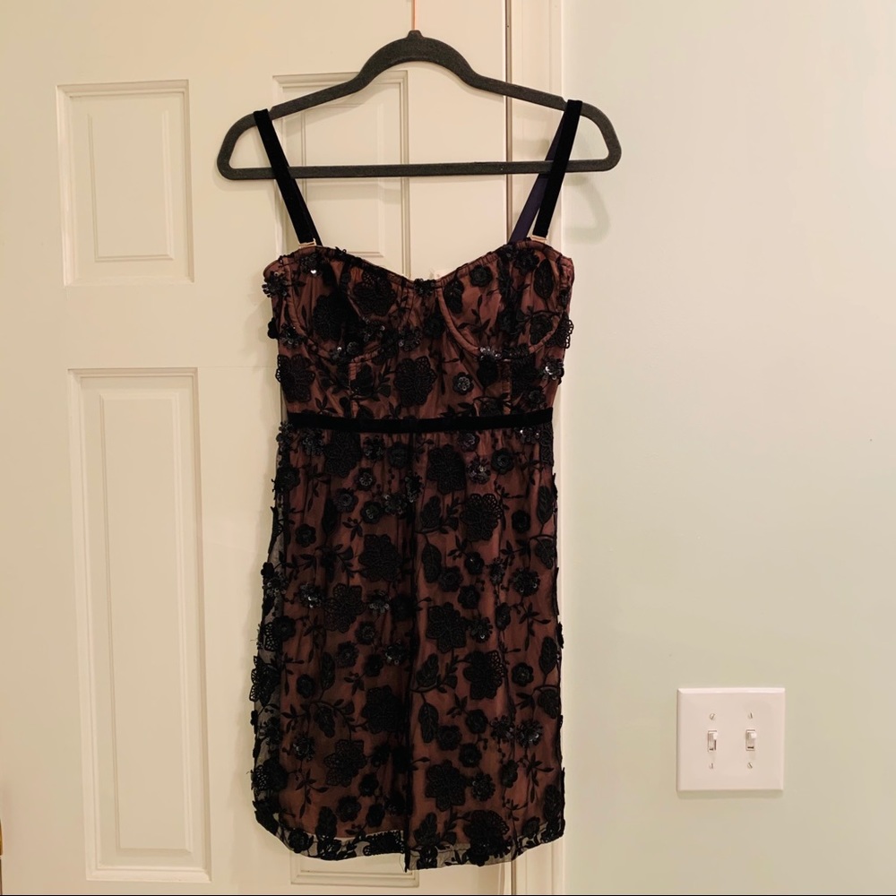 For Love and Lemons Beatrice Strappy Mini Dress - Picture 3 of 7